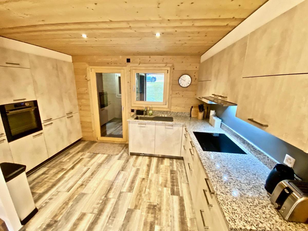 Le Nid Du Corbeau Villa Morgins Dış mekan fotoğraf