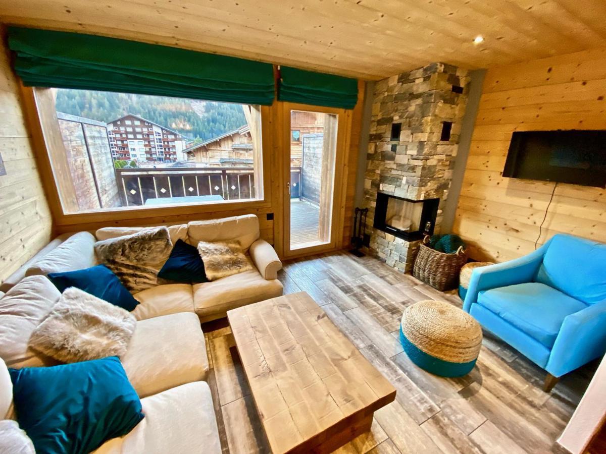 Le Nid Du Corbeau Villa Morgins Dış mekan fotoğraf