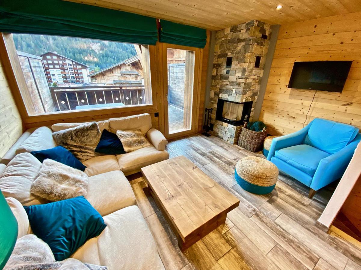 Le Nid Du Corbeau Villa Morgins Dış mekan fotoğraf
